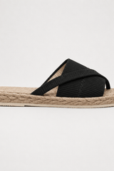 Livia-Cross Strap Espadrille Sandals
