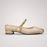 Marcella-Embellished Mary Jane Heels