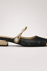 Marcella-Embellished Mary Jane Heels
