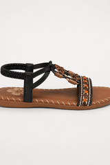 Amara-Beaded Boho Sandals