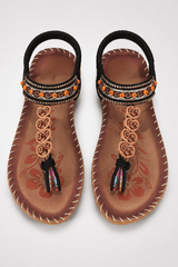 Talia-Embellished Boho Sandals