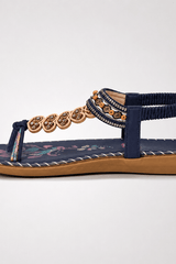 Talia-Embellished Boho Sandals