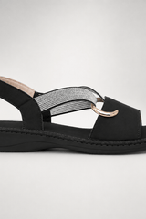 Orlena-Ring Detail Comfort Sandals