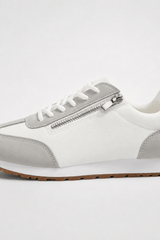 Camille-Zip Detail Sneakers