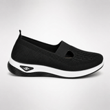 Emira-Knit Cutout Sneakers