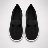 Emira-Knit Cutout Sneakers