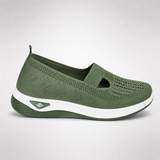 Emira-Knit Cutout Sneakers