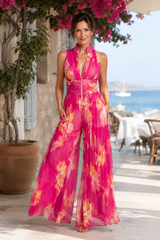 Valencia-Zip Front Jumpsuit
