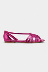Leona-Gold Strappy Sandals