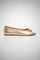 Gianna-Metallic Mule Sandals