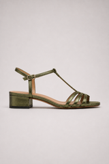 Valeria-Strappy Block Heel Sandals
