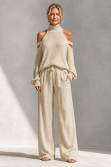 Mirelle - Cold Shoulder Two-Piece