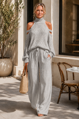 Mirelle - Cold Shoulder Two-Piece