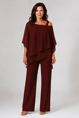 Natalia - Asymmetric Layered Two-Piece