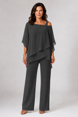 Natalia - Asymmetric Layered Two-Piece