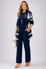 Valentina - Heritage Knit Three-Piece Set
