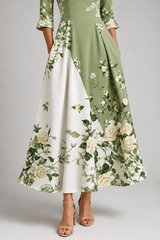 Vivienne-Botanical Maxi Dress