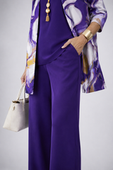 Violet - Marble Print Three-Piece Set