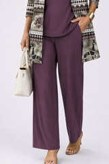 Marissa - Printed Layered Three-Piece Set