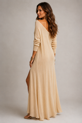 Solene-One Shoulder Maxi Dress