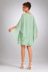 Elowira – Graceful Chiffon Layered Dress