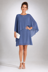 Elowira – Graceful Chiffon Layered Dress
