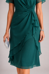 Seraphelle – Elegant Chiffon Layered Dress