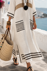 Zafrina – Bohemian Coastal Maxi Dress