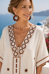 Gwen - Elegant and Comfortable Beach Dress for Warm Days
