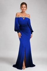 Elysia – Ombre Elegance Maxi Dress