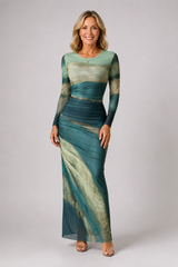 Elaris – Ocean Mist Maxi Dress