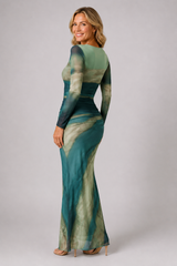 Elaris – Ocean Mist Maxi Dress