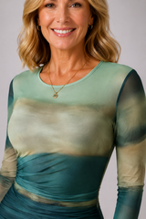 Elaris – Ocean Mist Maxi Dress