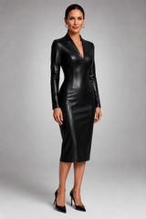 Noiré – Sculpted Luxe Bodycon Dress