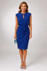 Celestine – Sleek Knot Midi Dress