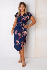 Bethany - Floral Midi Dress