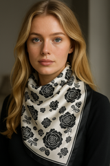 Elodie Foulard (100% Silk- 68cm)
