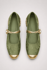 Marcella-Embellished Mary Jane Heels
