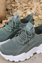 Elorayne - Breathable Comfort Knit Sneakers