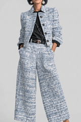 Isla - Textured Tweed Ensemble