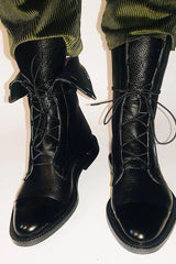 Signature Lace Up – Leather Boots