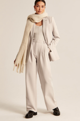 High Waist Wide Leg Casual Pants