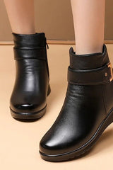 Supportive Comfort - Leather Boots