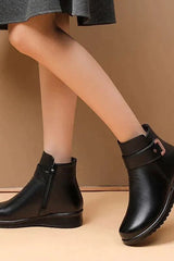 Supportive Comfort - Leather Boots