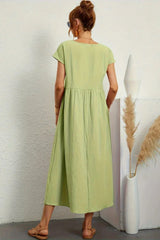 Serenna - Relaxed Pocket Maxi Dress