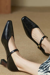 Seralyn - Classic Leather Pumps