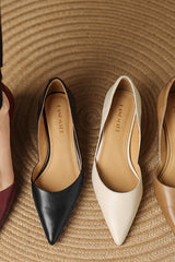 Elarisse - Luxe Leather Pumps