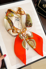 Klara Foulard (100% Silk - 68cm)