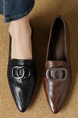 Aureline - Luxe Leather Flats