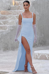 Aria – Elegant High-Slit Evening Dress